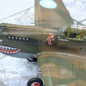 Airfix 1/72 Curtiss P-40B 1st AVG 'Flying Tigers' April 1942 - John Swarbrick