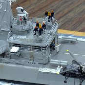 Atlantic Models 1/350 Leander HMS Cleopatra built as HMNZS Southland by John Darlington