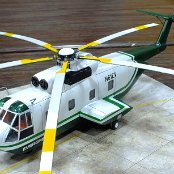 Revell 1/72 Sikorsky S61R Evergreen (S&M Silk Decals)
